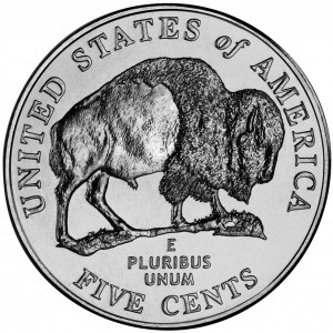 2005 Westward Journey Nickel Series American Bison Uncirculated Reverse