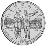 2004 Lewis And Clark Bicentennial Commemorative Silver One Dollar Uncirculated Obverse