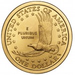 2006 Sacagawea Golden Dollar Uncirculated Reverse