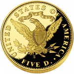 2006 San Francisco Mint Centennial Commemorative Gold Five Dollar Proof Reverse