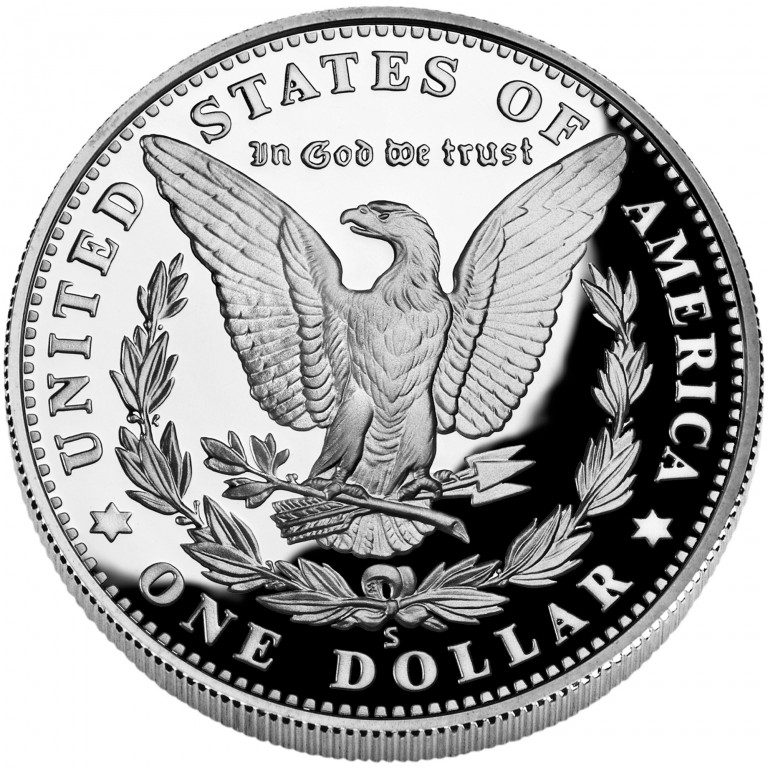 2006 San Francisco Mint Centennial Commemorative Silver One Dollar Proof Reverse