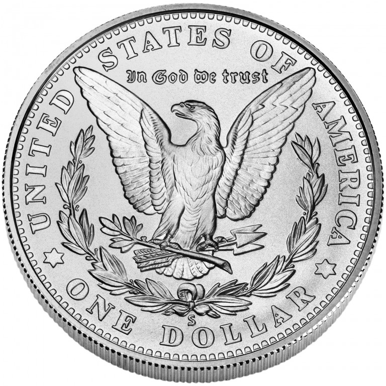 2006 San Francisco Mint Centennial Commemorative Silver One Dollar Uncirculated Reverse