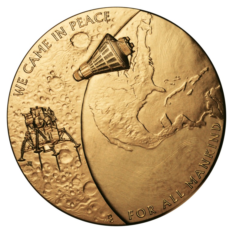 2011 New Frontiers Bronze Medal Reverse