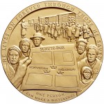 2012 Raoul Wallenberg Bronze Medal Reverse