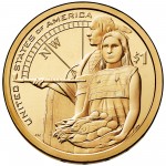 2014 Native American One Dollar Uncirculated Reverse