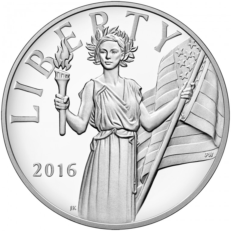2016 American Liberty Silver Medal Obverse