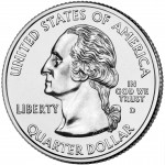 2005 50 State Quarters Coin Uncirculated Obverse