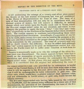 1874 Annual Report excerpt, page 9. Full text is duplicated in the body of this page.