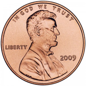 2009 Lincoln Cent Penny Uncirculated Obverse