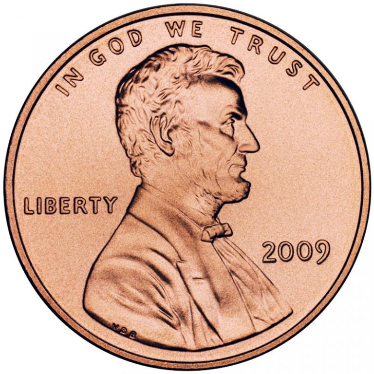 2009 Lincoln Cent Penny Uncirculated Obverse
