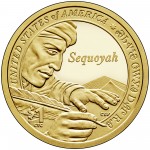 2017 Native American One Dollar Proof Coin Reverse