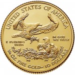 2017 American Eagle Gold Quarter Ounce Bullion Coin Reverse