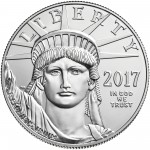 2017 American Eagle Platinum One Ounce Bullion Coin Obverse