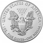 2017 American Eagle Silver One Ounce Bullion Coin Reverse