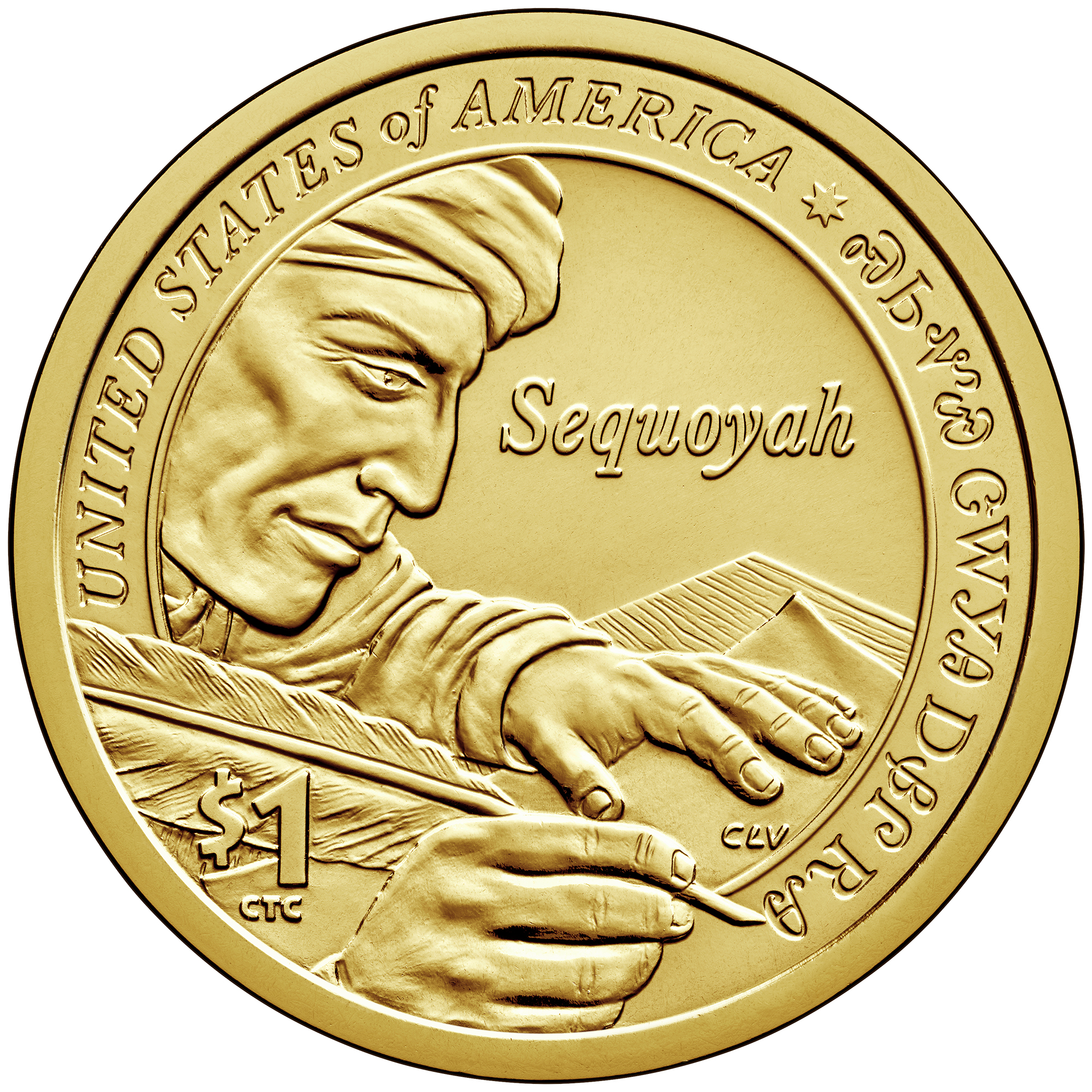 2014 D Sacagawea Dollar Native America  25 Coin BU Unc Roll US MINT OBW