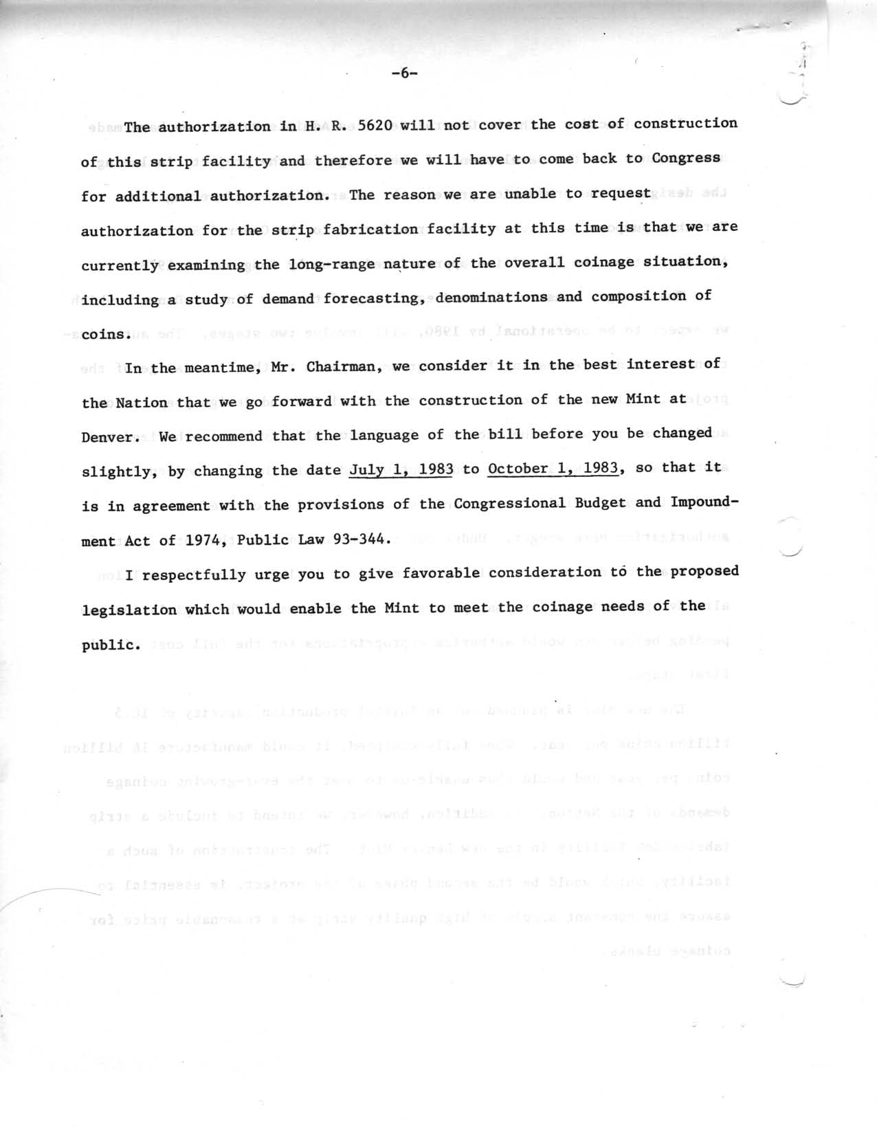 Historic Press Release: Brooks' Statement New Denver Mint, Page 6