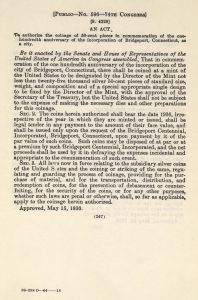 Historic Legislation, May 15, 1936. Full text is duplicated in the body of this page.