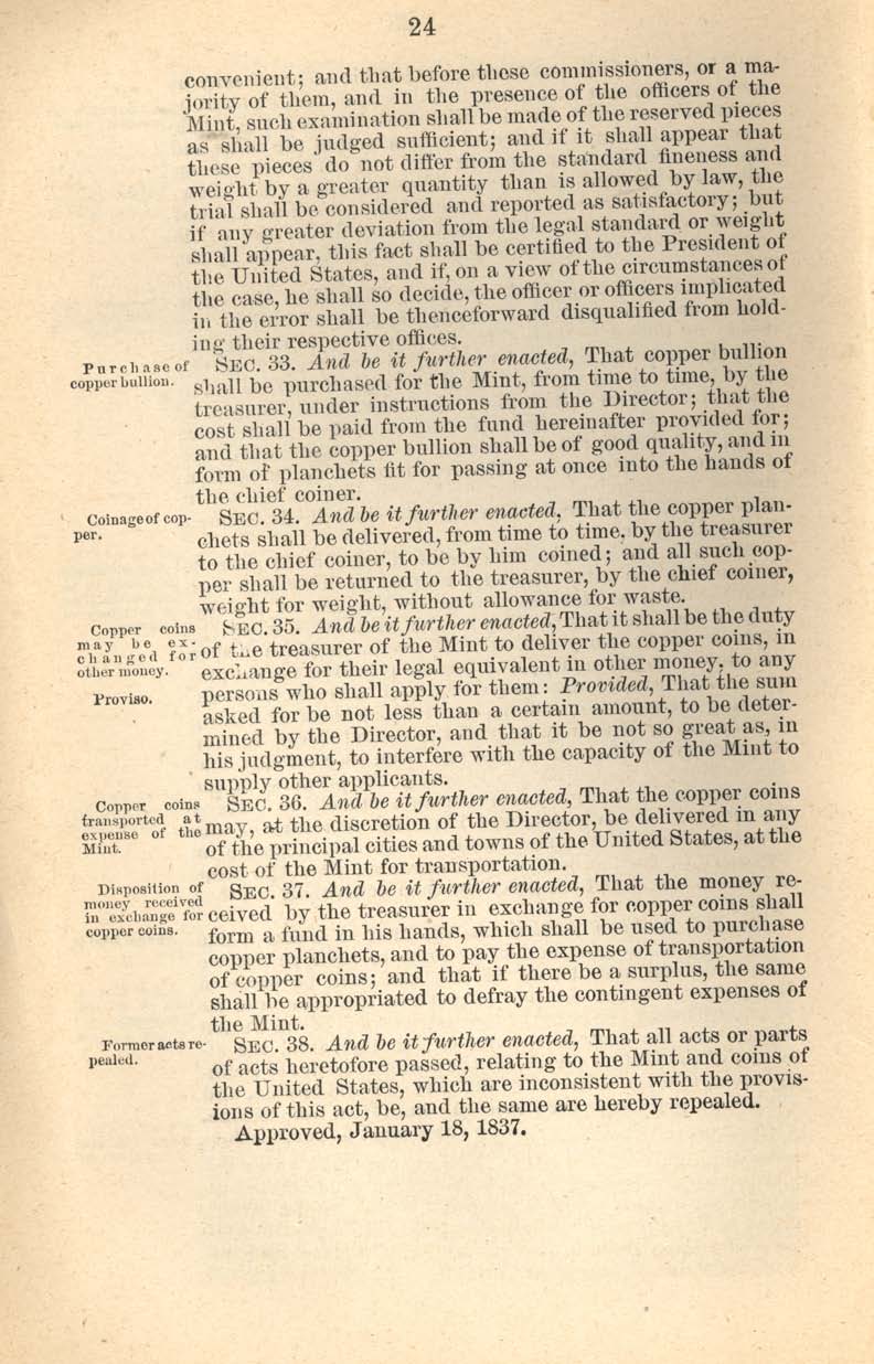 Historic Legislation: Act of January 18, 1837, Page 8