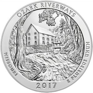 2017 S Silver Quarter Limited Edition Proof Set Ozark Riverway  NGC PF70 UCAM FR