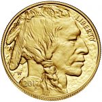2017 American Buffalo One Ounce Gold Proof Coin Obverse