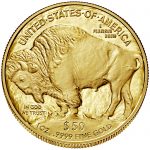 2017 American Buffalo One Ounce Gold Proof Coin Reverse
