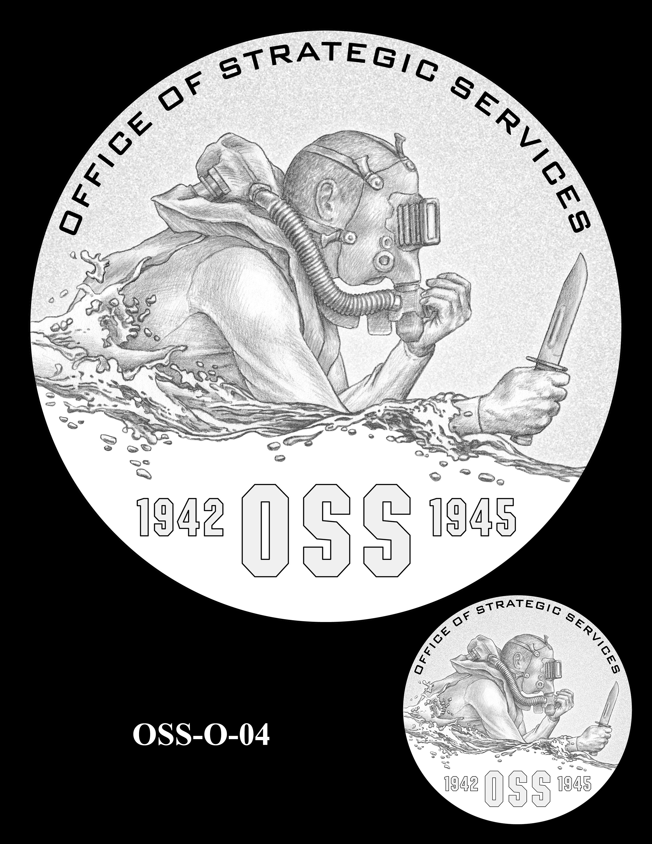 OSS-O-04 -- Office of Strategic Services Congressional Gold Medal