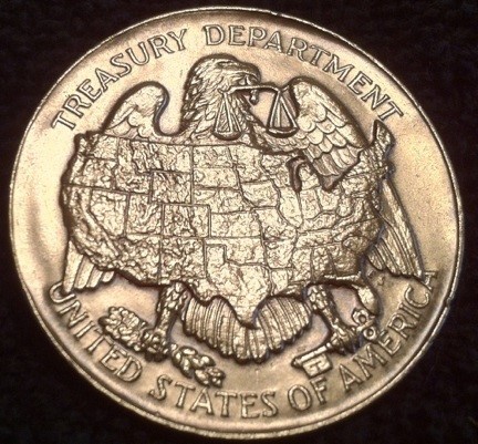 San Francisco Mint Medal reverse