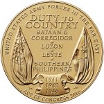 Filipino Veterans World War II Bronze Medal Three Inch Reverse