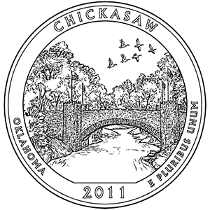 2011 chickasaw quarter