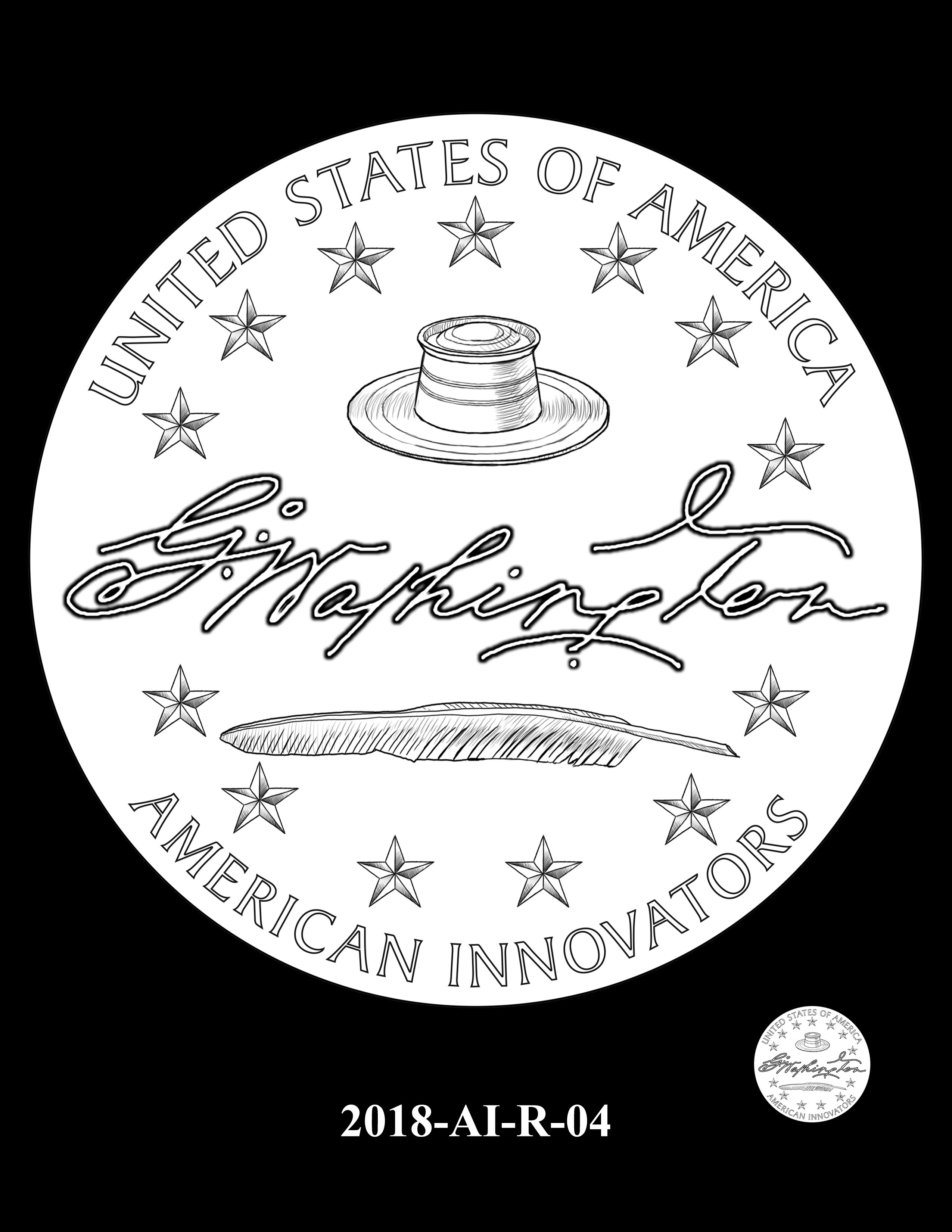 2018-AI-R-04 -- 2018 American Innovation $1 Coin