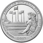 2019 America the Beautiful Quarters Coin American Memorial Park Northern Mariana Islands Proof Reverse