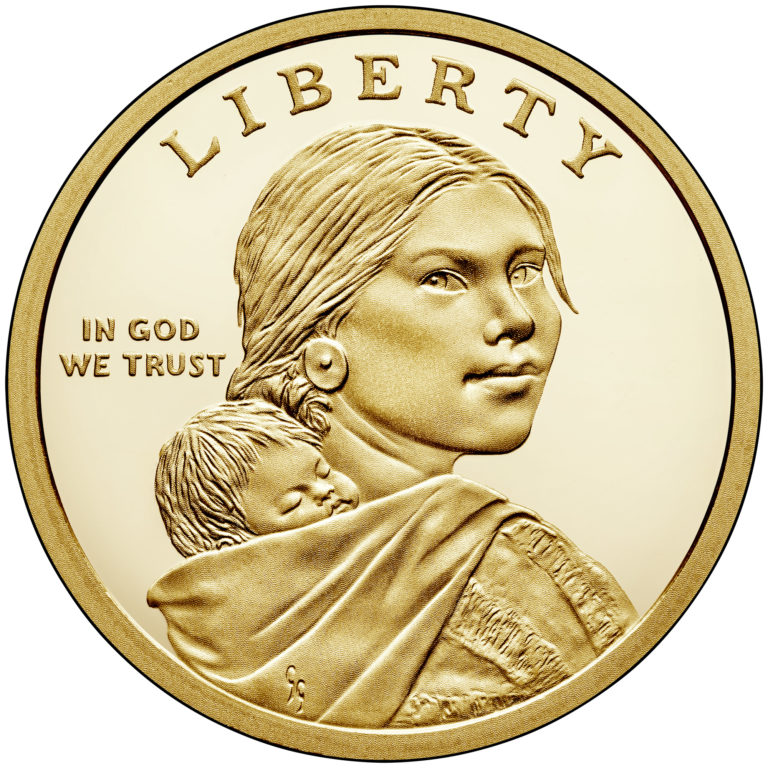2019 Native American One Dollar Proof Obverse