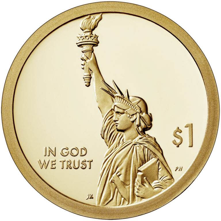 2018 American Innovation One Dollar Proof Coin Obverse