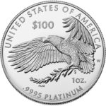 2019 American Eagle Platinum One Ounce Proof Coin Reverse