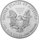 2019 American Eagle Silver One Ounce Bullion Coin Reverse