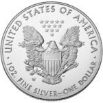 2019 American Eagle Silver One Ounce Proof Coin Reverse