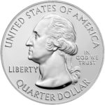 2019 America the Beautiful Quarters Five Ounce Silver Bullion Coin War in the Pacific Guam Obverse