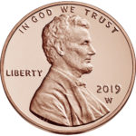 2019 Lincoln Penny Proof Obverse West Point