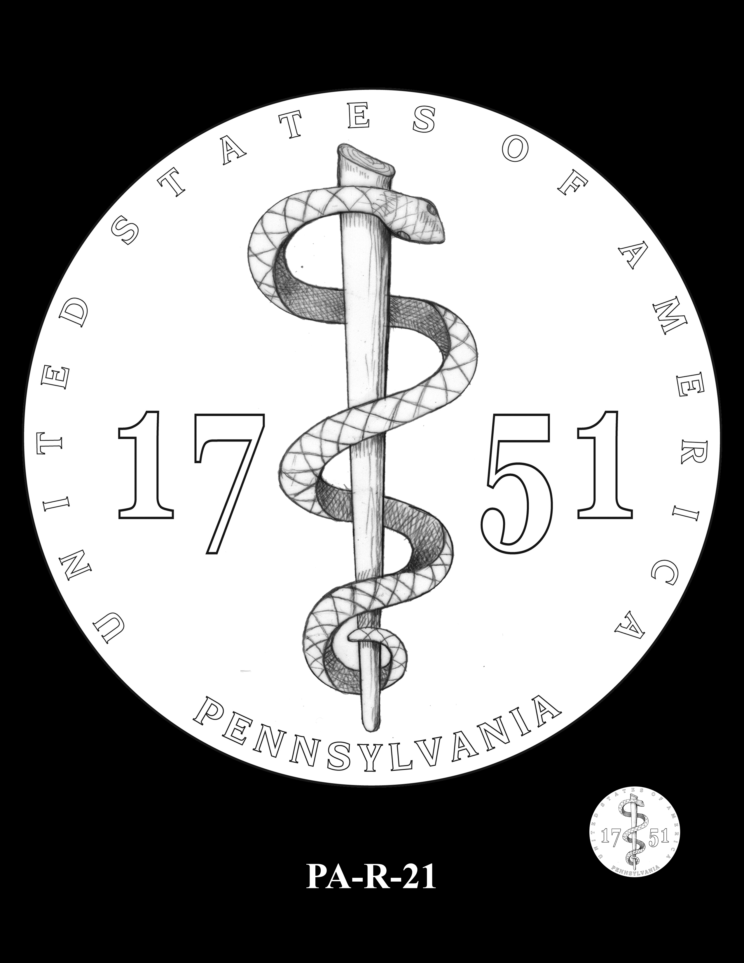 PA-R-21 -- 2019 American Innovation $1 Coin Program