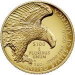 2019 American Liberty High Relief Gold Coin Reverse
