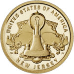 2019 American Innovation One Dollar Coin New Jersey Proof Reverse