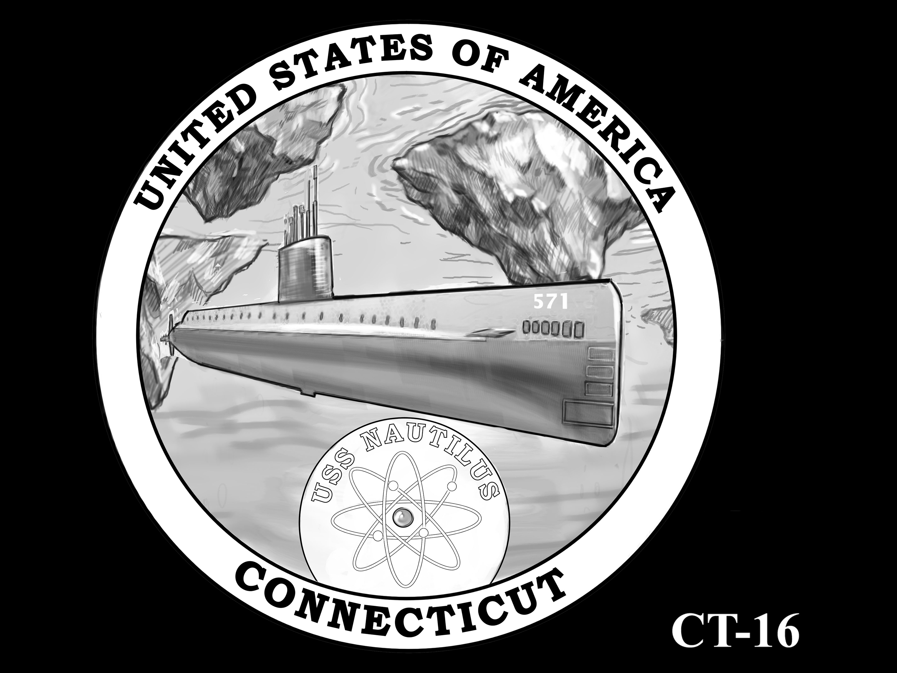CT-16 -- 2020 American Innovation $1 Coin - Connecticut