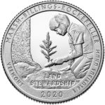 2020 America the Beautiful Quarters Coin Marsh-Billings-Rockefeller Vermont Proof Reverse
