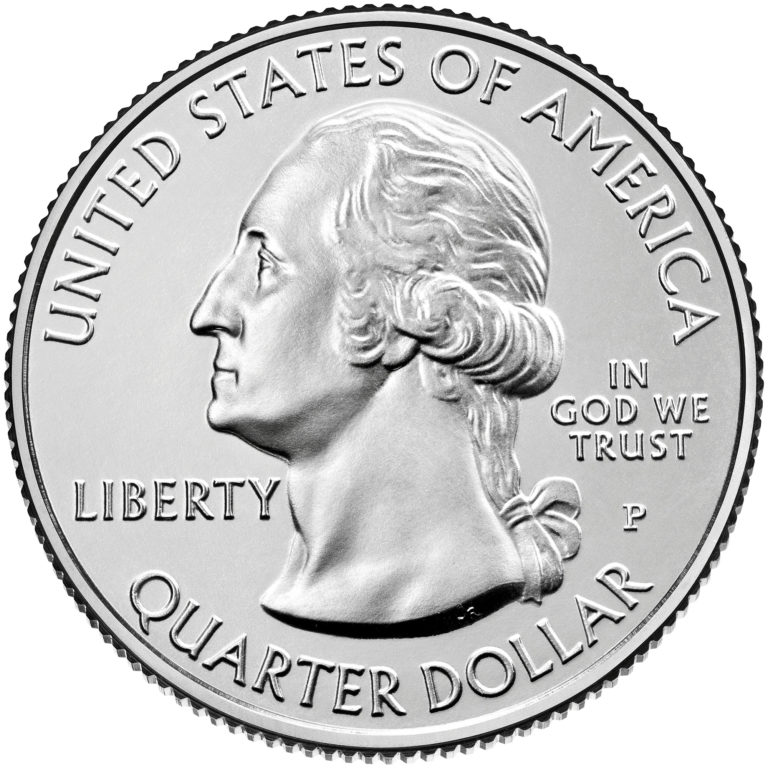 2020 America the Beautiful Quarters Coin Uncirculated Obverse Philadelphia