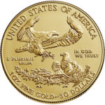 2020 American Eagle Gold One Ounce Bullion Coin Reverse