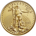 2020 American Eagle Gold One Quarter Ounce Bullion Coin Reverse