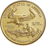 2020 American Eagle Gold One Quarter Ounce Bullion Coin Reverse
