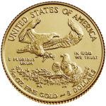 2020 American Eagle Gold One Tenth Ounce Bullion Coin Reverse
