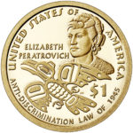 2020 Native American One Dollar Proof Coin Reverse