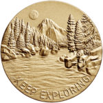Steve Gleason Bronze Medal Three Inch Reverse